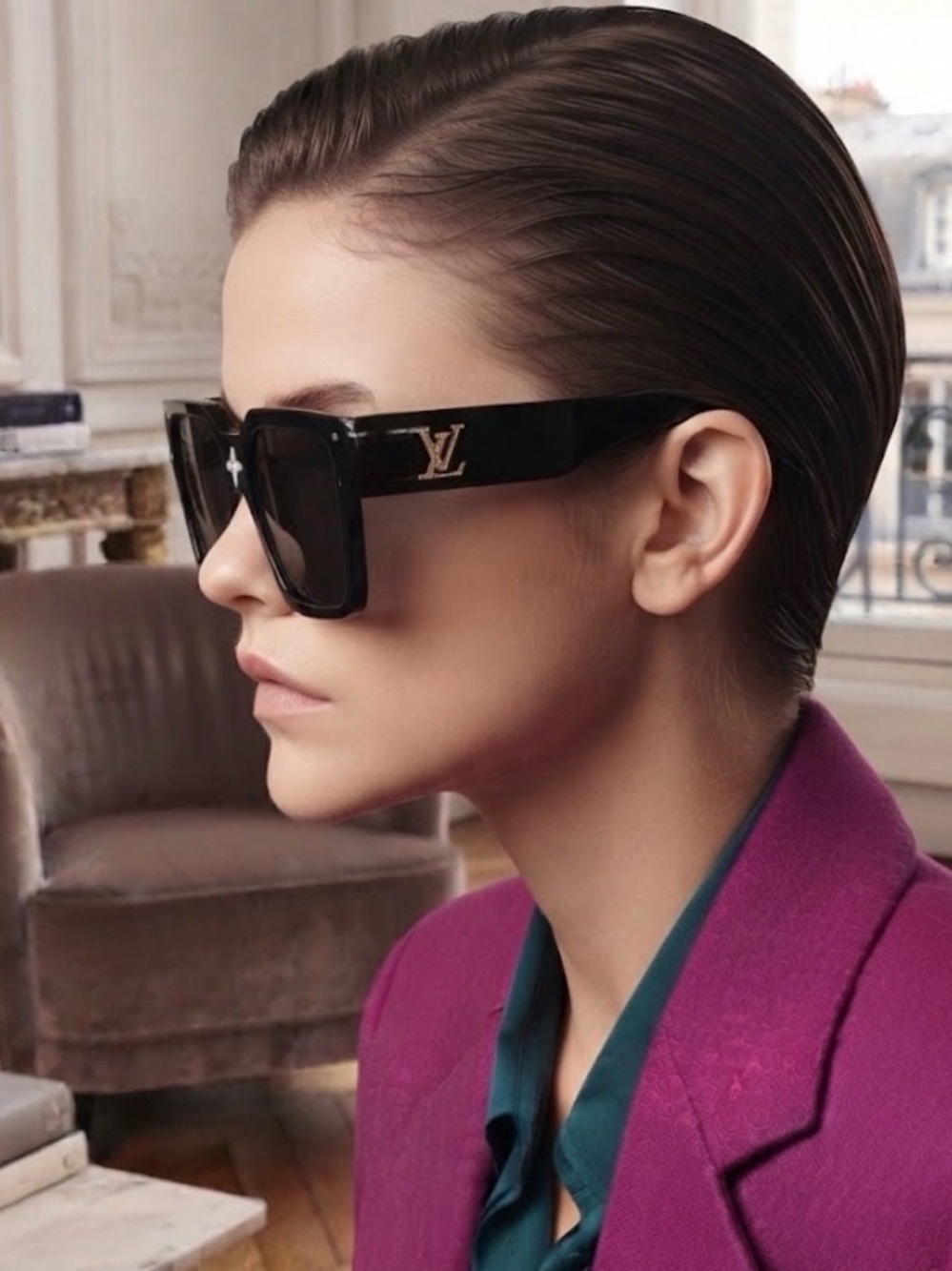 Louis Vuitton Oversized Unisex Sunglasses - Picture 5 of 10
